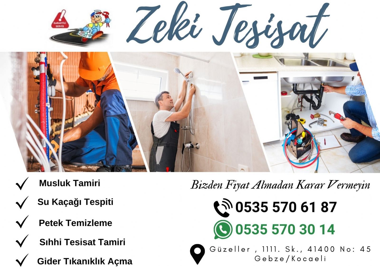 Gebze Su Tesisatçısı